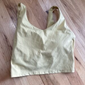Women's Best Yellow Sleeveless Women's Top